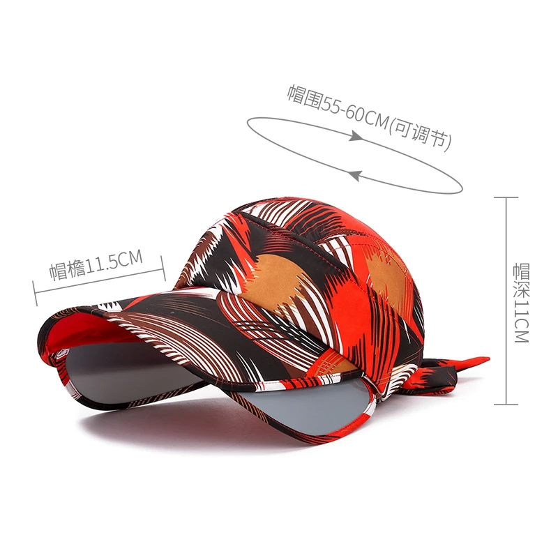 2019 летняя большая скоростная сухая Солнцезащитная шляпа для путешествий