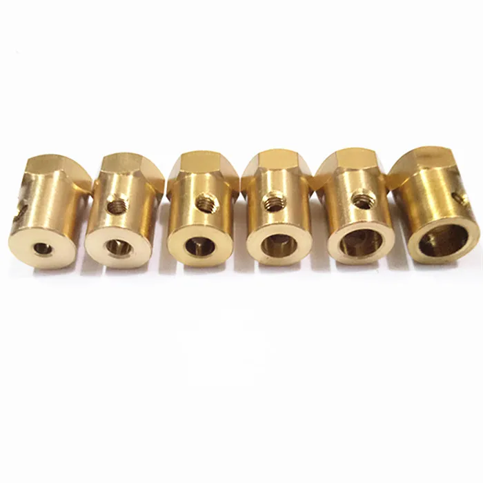 Шестигранная медь/латунь Соединительная муфта шестигранный Цилиндрический