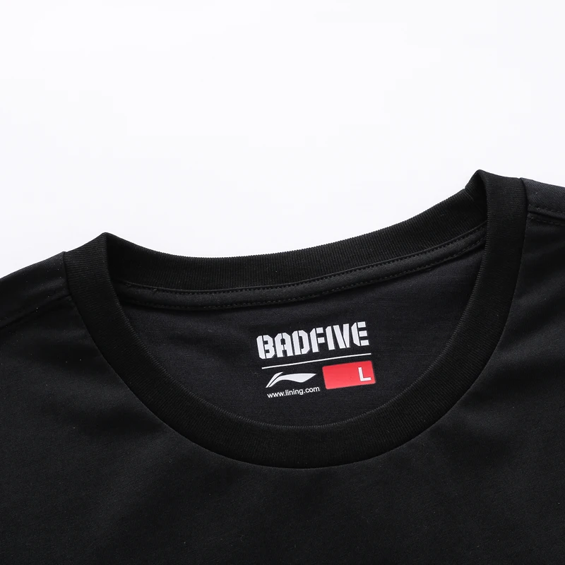 Li-Ning Мужская баскетбольная серия BAD FIVE Jersey 73% хлопок 27% полиэстер обычная
