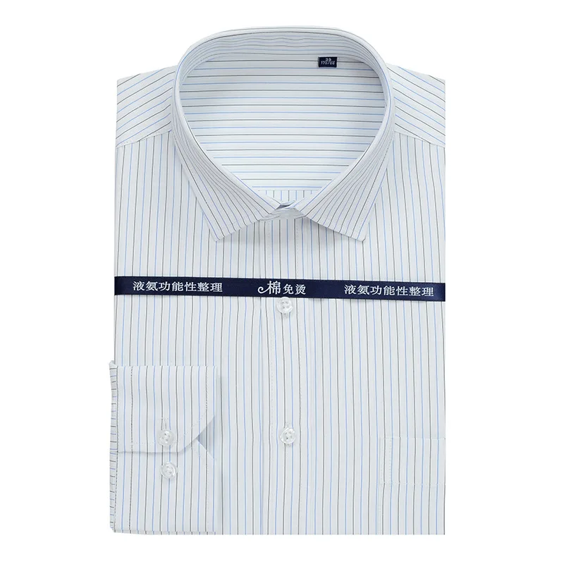 new arrival fashion super large Stripes Male Loose Dress Shirts long sleeve men high quality plus size M-3XL4XL5XL6XL-9XL 10XL | Мужская