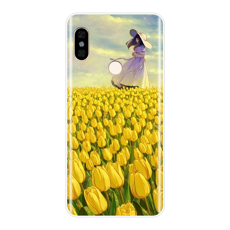 Мультяшный чехол для телефона Pocophone F1 Xiaomi Redmi S2 6A 5 Plus 4A Мягкая силиконовая задняя