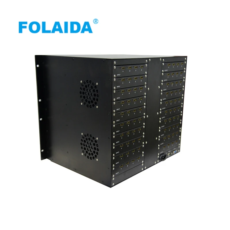 Folaida 4K2 40x40 HDMI матричный коммутатор HD 1080P 3D видео дисплей авто петля RS232 ИК пульт