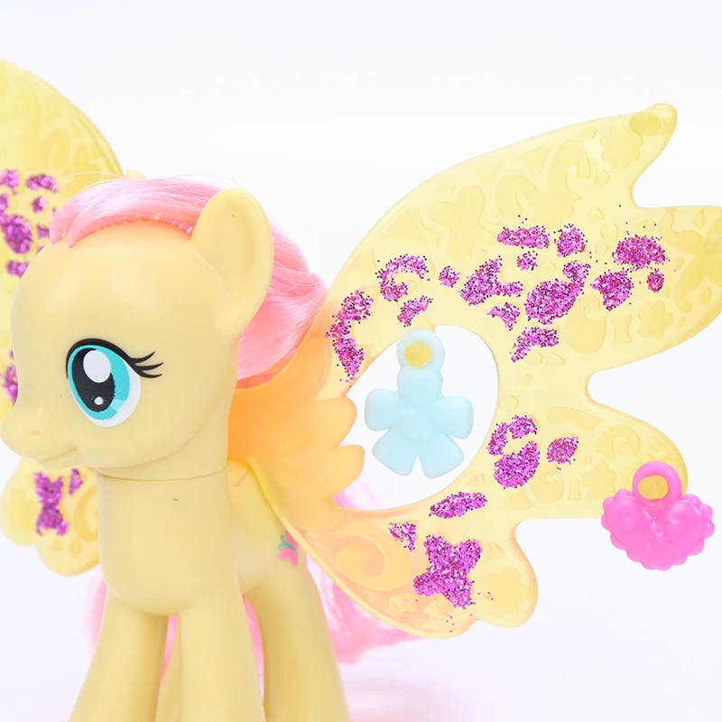 Игрушки My Little Pony Cutie Mark Magic Friendship Charm Wings Fluttershy Honey Rays Фигурки Коллекционная модель |