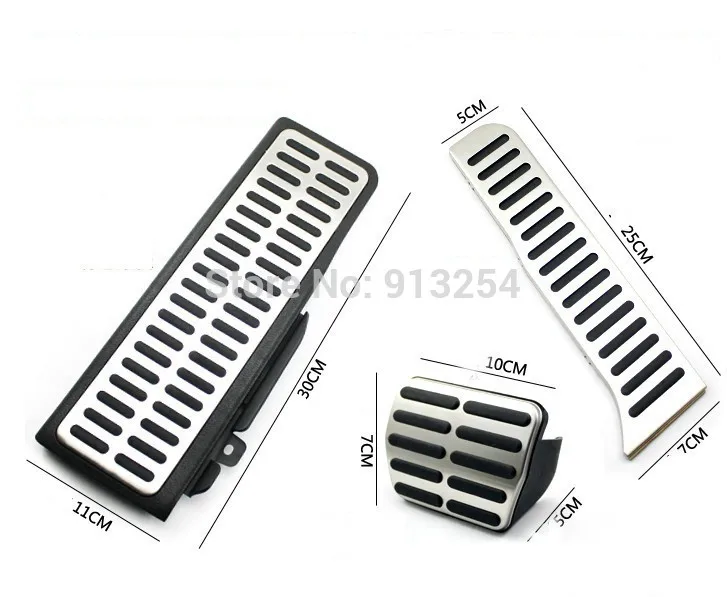 Из нержавеющей Стали Автоматическая Коробка Передач AT Педаль Для VW Volkswagen Jetta MK6 VI |