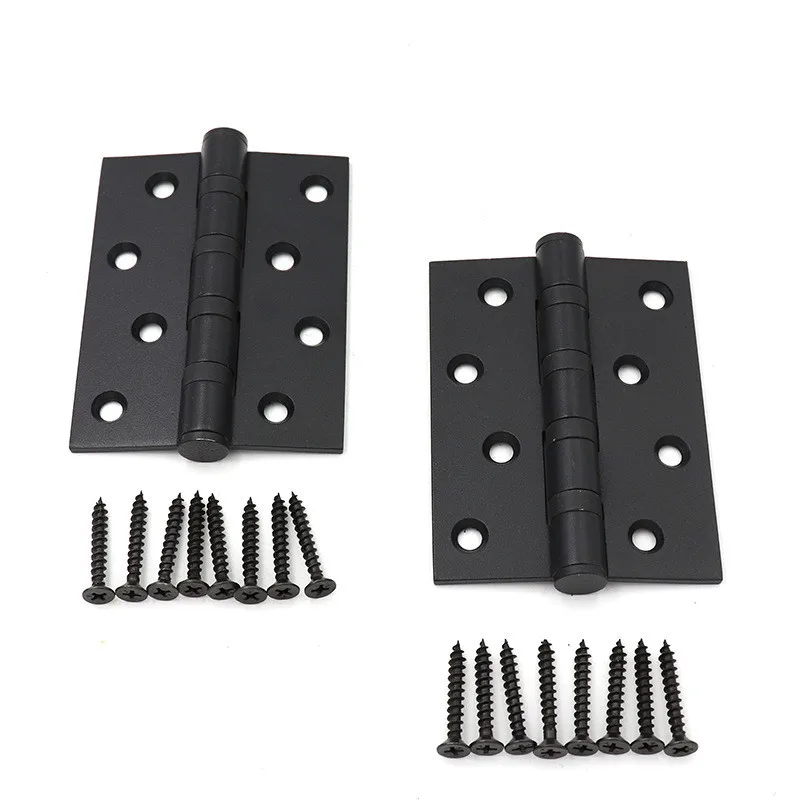 

Black Stainless Steel Door Hinge For Heavy Doors With True Bearing