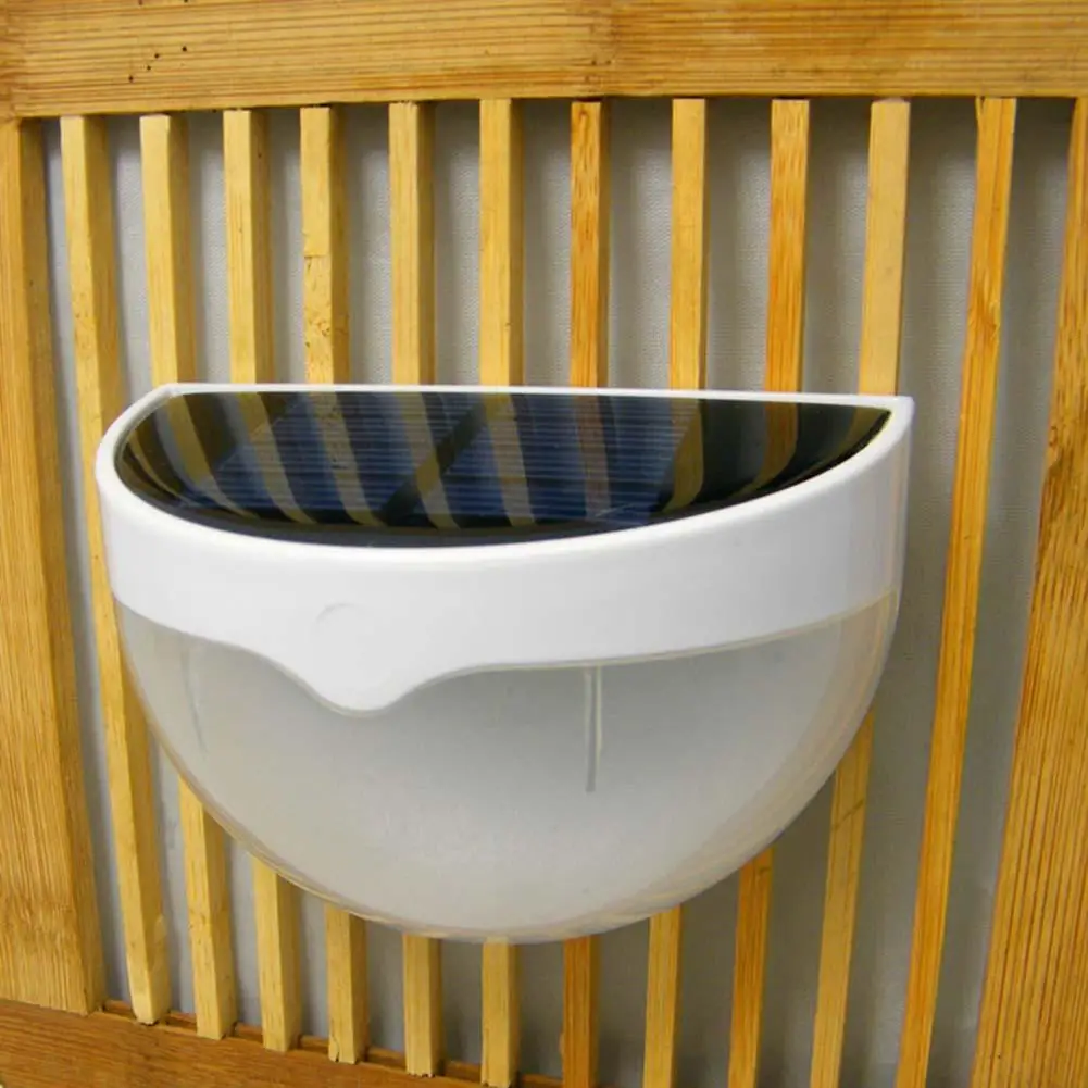 Зонд Блестящий 6 СИД Солнечная лампа Наружное украшение сада энергия Панель