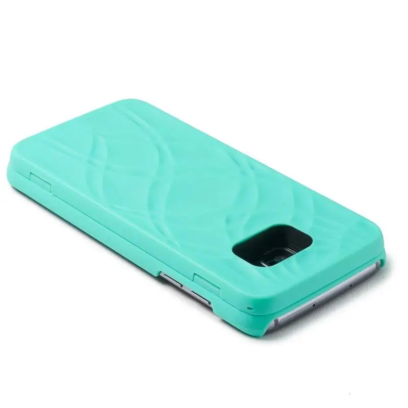 Makeup Mirror Case For Samsung S7 Edge Wallet Card Slot Flip Phone Cover 5.5''/ 5.1'' | Мобильные телефоны и