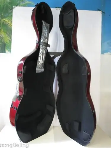 

High Grade composite carbon fiber cello case 4/4.hard cello case