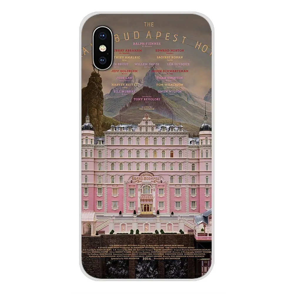 Красивый силиконовый чехол Grand Budapest hotel для Apple iPhone X XR XS MAX 4 4S 5 5S 5C SE 6 6S 7 8 Plus ipod touch |