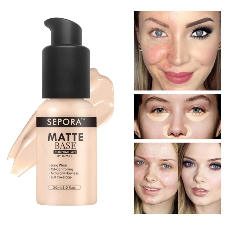 30 мл основа из мягкой матовой маскирующая Жидкая Основа vCream модные макияж для женщин UZ85