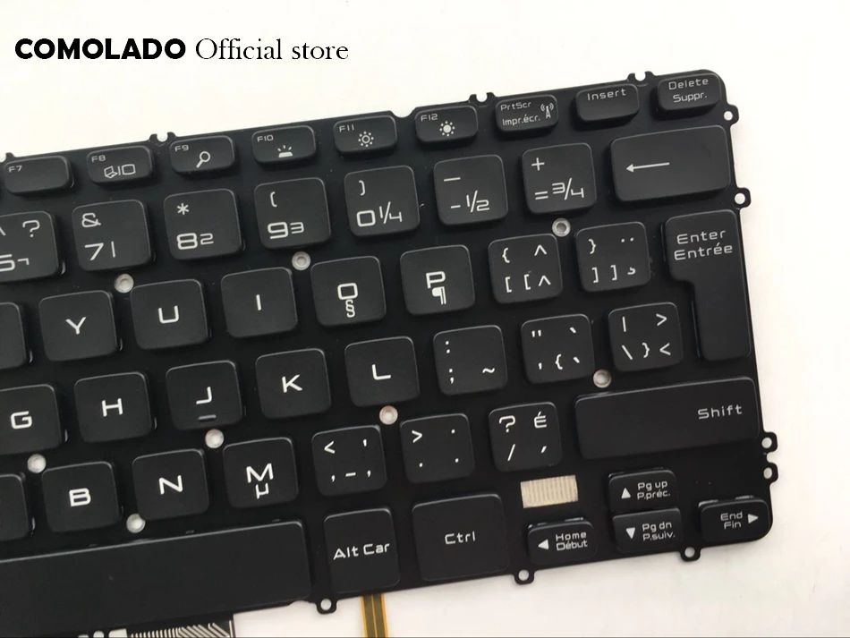 CF Canada-French laptop keyboard For DELL XPS 14 15 XPS14 XPS15 L421X L521X L421 L521 black with backlight Layout | Компьютеры и офис