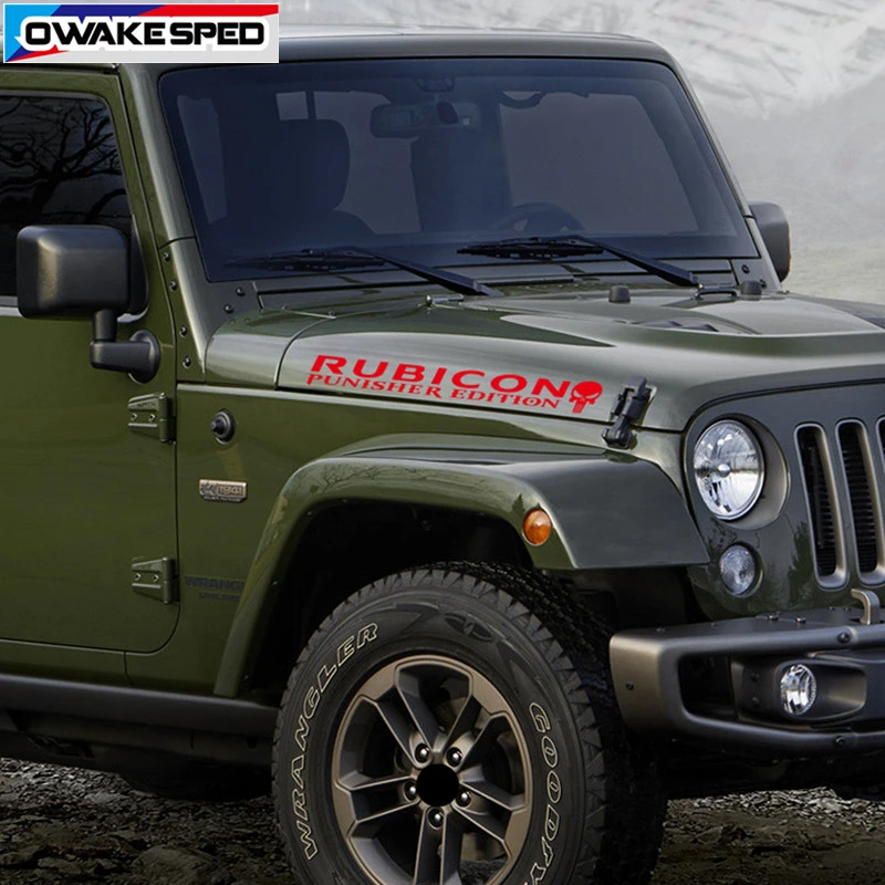 2 шт. наклейки на капот автомобиля для Jeep Wrangler Renegade|Наклейки автомобиль| |