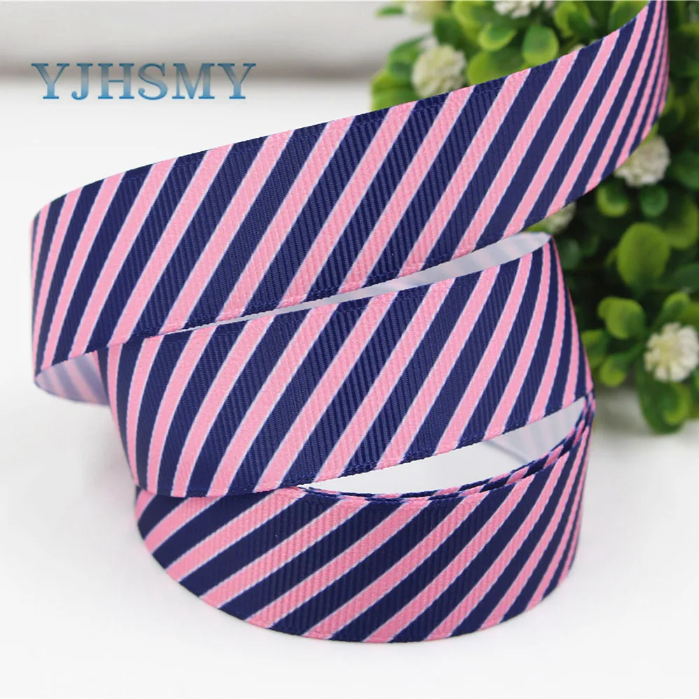 YJHSMY H-17506-186 22 мм 10 ярдов Мультяшные ленты термопечать grosgrain Свадебные аксессуары DIY