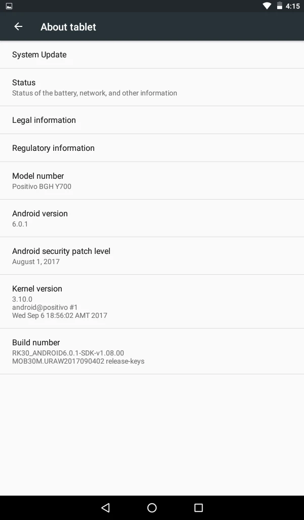 7-дюймовый планшетный ПК с системой андроида и 6,0 Quad core RK3126 Двойная камера 1 Гб+ 8 Гб Bluetooth, Wi-Fi, Y700 детский коврик
