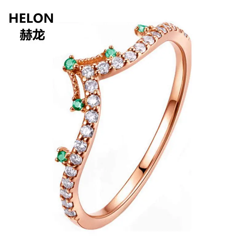 Женское кольцо из желтого золота с бриллиантами 0 15 карат|Кольца| |