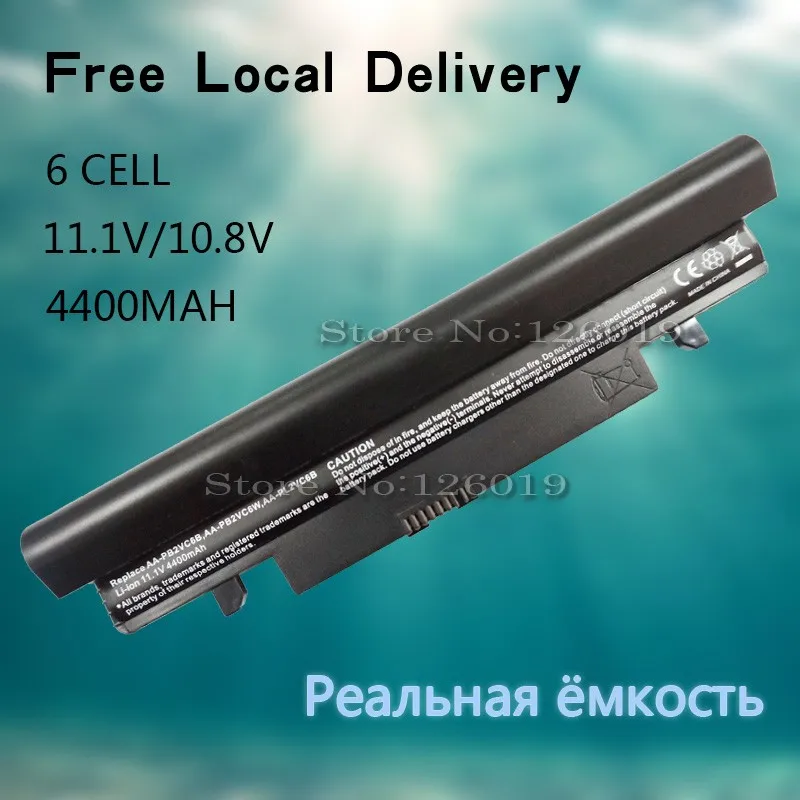 6 ячеек батареи ноутбука для SAMSUNG AA PB2VC6B PL2VC6B PL2VC6W PB2VC6W N148 N150|laptop battery for samsung|laptop battery6