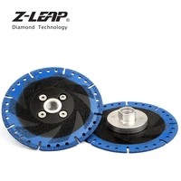 z leap 5 125mm vacuum brazed diamond saw blade cutting disc with 58 11 or m14 flange multi purpose rescue grinding wheel