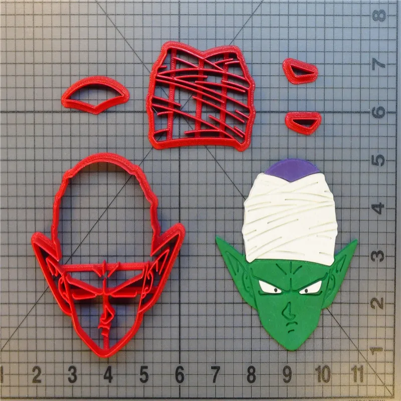 Dragon Ball Piccolo резак для печенья инструмент украшения торта форма на заказ 3D принт