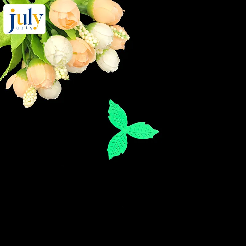 Julyarts новый дизайн листочки для резки металла высечки листьев Скрапбукинг альбом