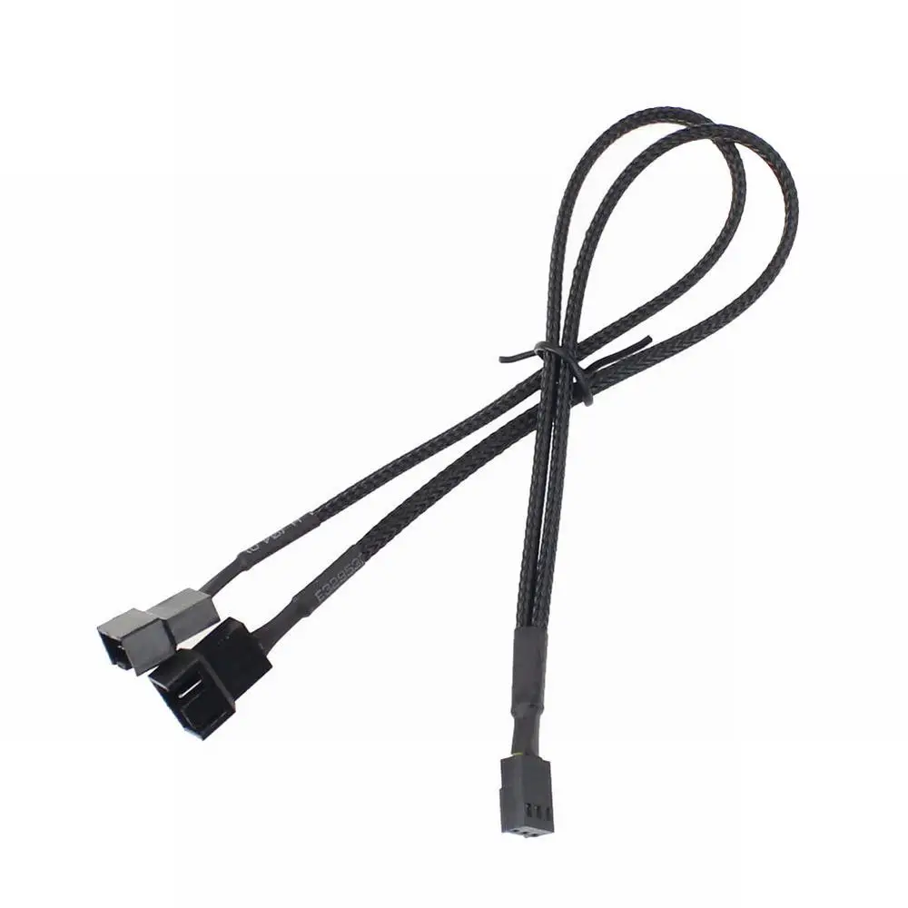 10 шт. тройной штырьковый кабель разветвитель|computer case fan|case fancase fan pwm |