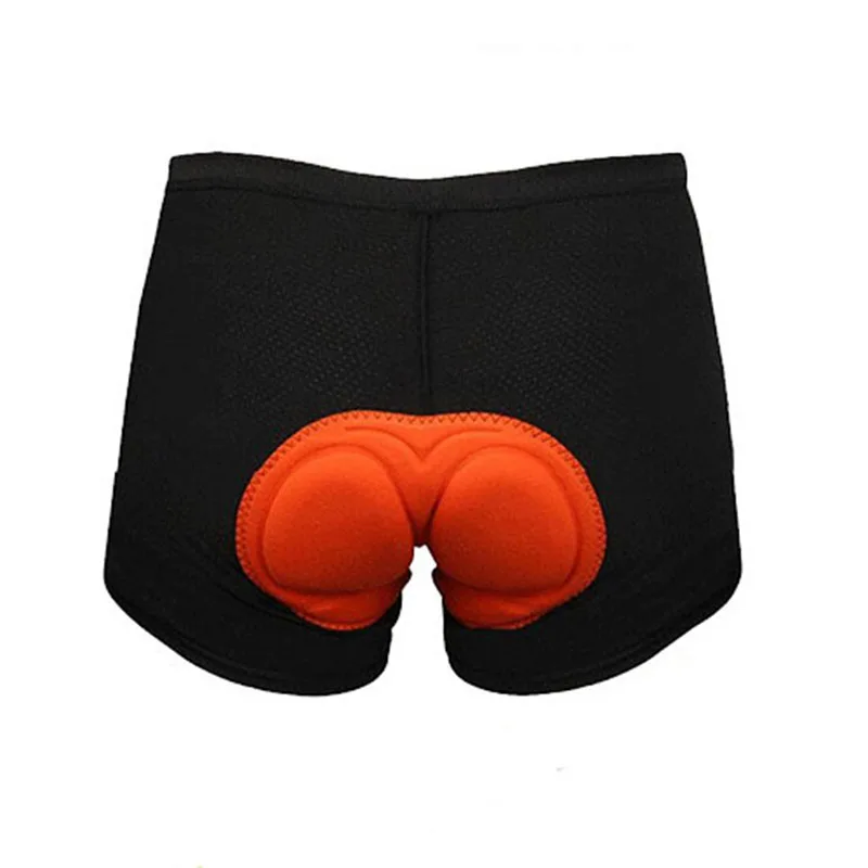 Orange Sponge 3D мягкий велосипед мужские велосипедные шорты для езды размер men Мужчины Женщины горный MTB нижнее белье - Цвет: Orange Sponge