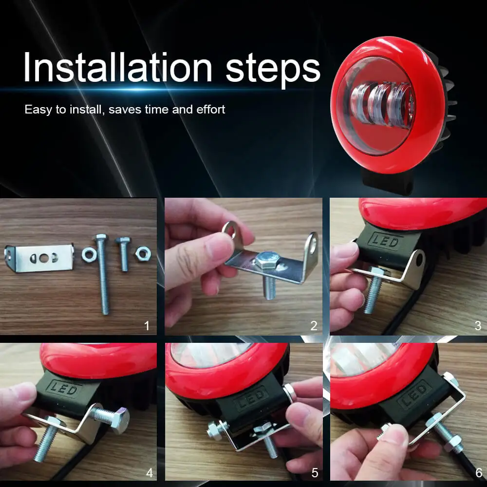 YIRAY внедорожный 30 Вт Светодиодный светильник бар рабочий для 24 в 12 В