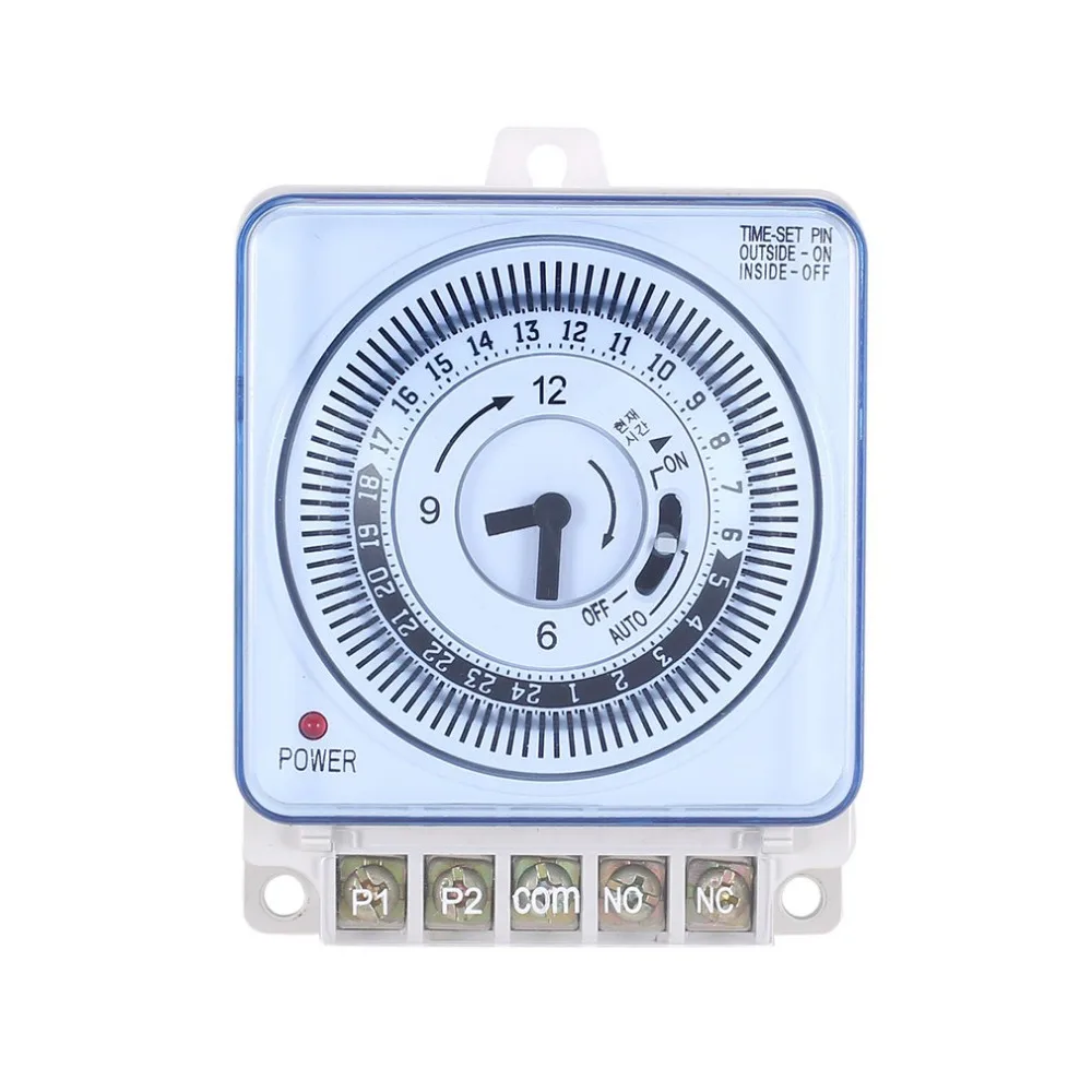Mechanical Timer 230V Time Counter Reminder 15min 24h Kitchen Countdown Energy Saving Controller Industrial Timing Switch | Обустройство