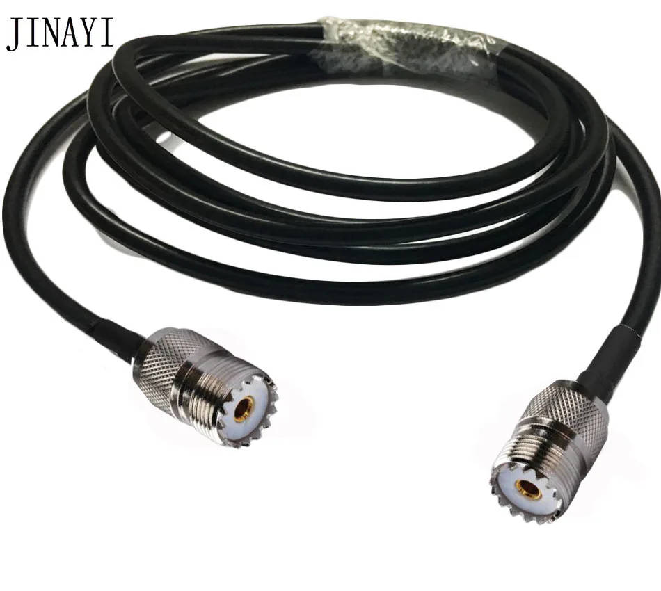 UHF Female to SO239 Connector RF coax coaxial Cable RG58 50-3 1m 3m 5m 10m 20m 50ohm | Обустройство дома