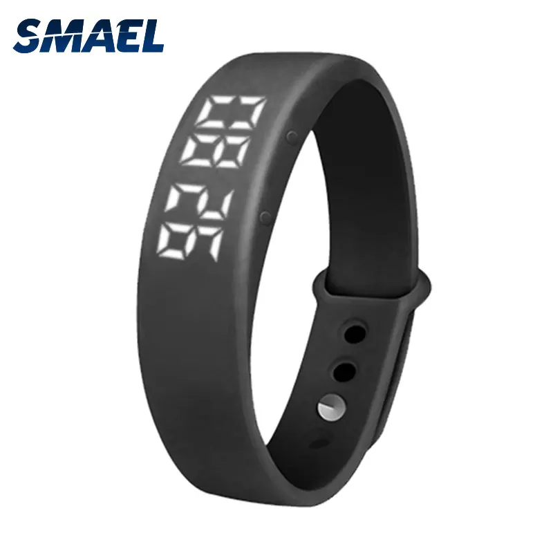 

SMAEL LED Sport Multifunctional men Wristwatch Step Counter Uhr Digital fashion clock watches for male SL-W5 relogios masculino