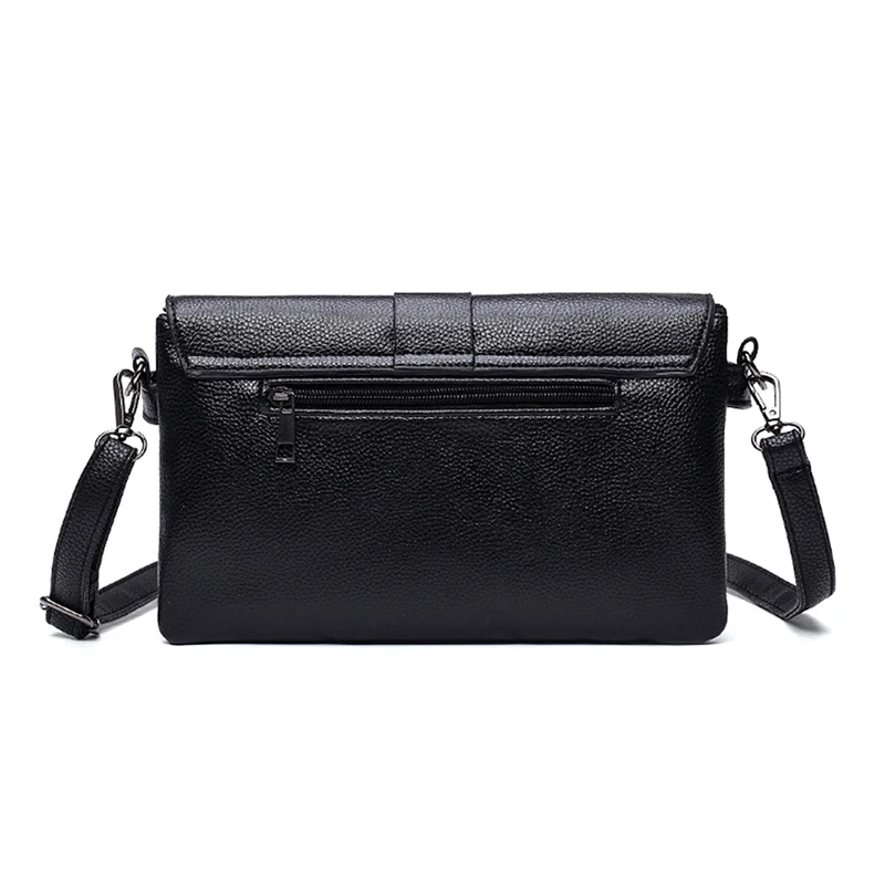 Mynos модные кожаные вечерние Crossbody сумка для женщин леди Засов женский кошелек