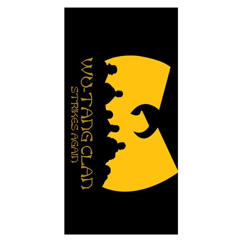 Wu Tang Clan полотенце для лица 70x35 см абсорбирующее бамбуковое волокно полотенце для рук сушильная мочалка спа Спортивный Зал Плавательный Душ Полотенце s