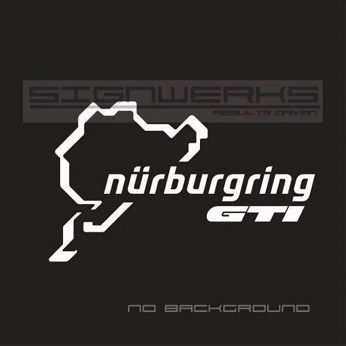 Наклейка для 2 шт./пара VW GTI Nurburgring наклейка R Jetta Passat логотип гольф эмблема пара