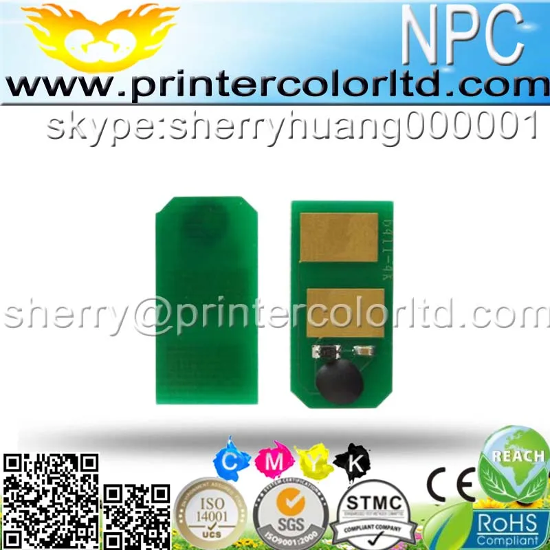 Сброс чипа тонера Запасные Комплекты для OKI B401 B401D B401DN MB441 MB451 MB451W MB451dnw MB451dn 44992401