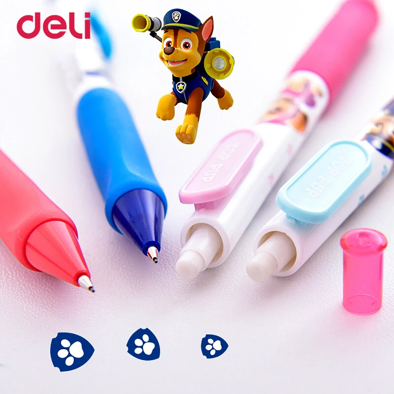 Милый механический карандаш Deli Paw Patrol 0 5/0 7 мм твердый сердечник простой