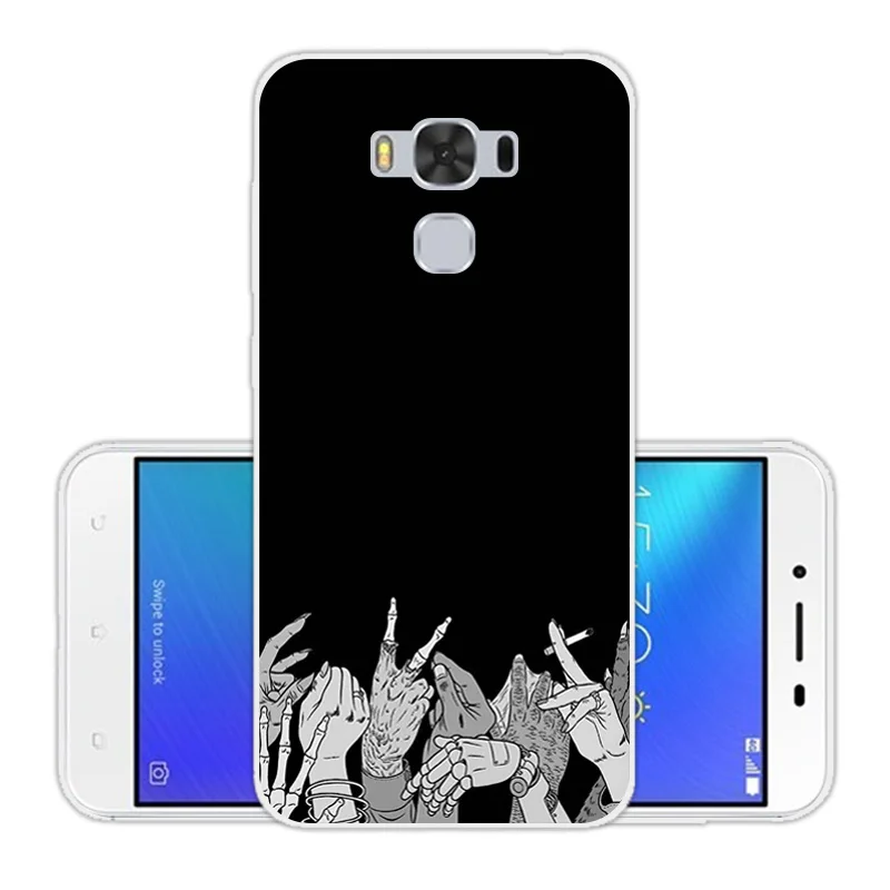 Чехол для Asus Zenfone 3 Max ZC553KL Nebula чехол 5 дюймов прозрачный силиконовый мягкий ТПУ