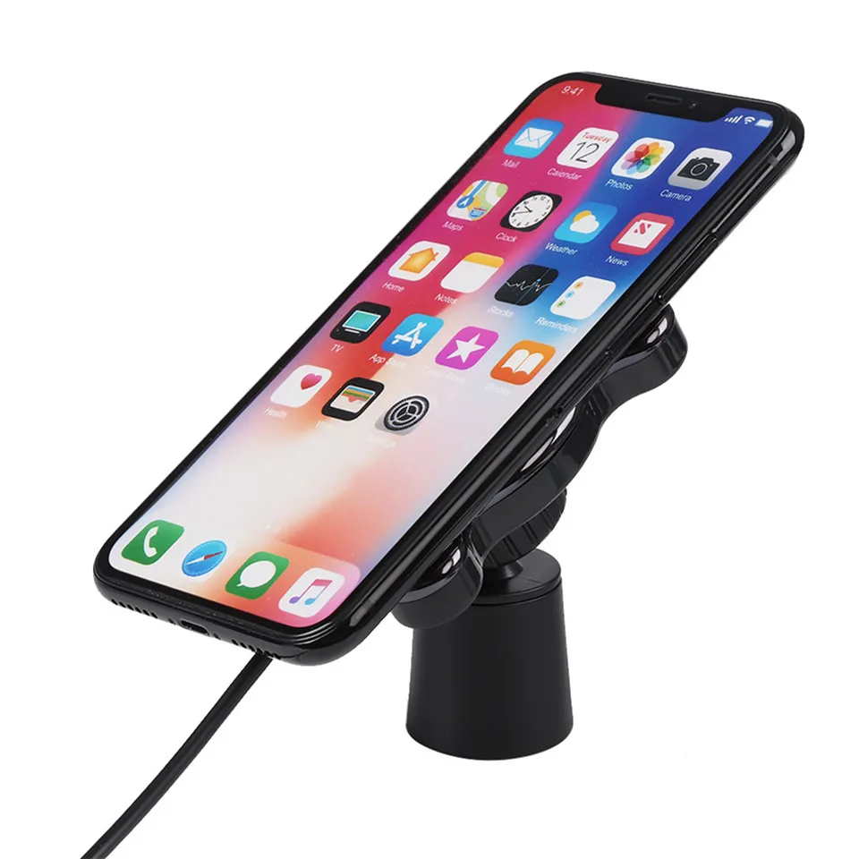 Автомобильное крепление Qi Беспроводное зарядное устройство для iPhone XS MAX X 8 Plus Беспроводная зарядка автомобильный держатель телефона для samsung Galaxy S9 S10 S8 Note 9