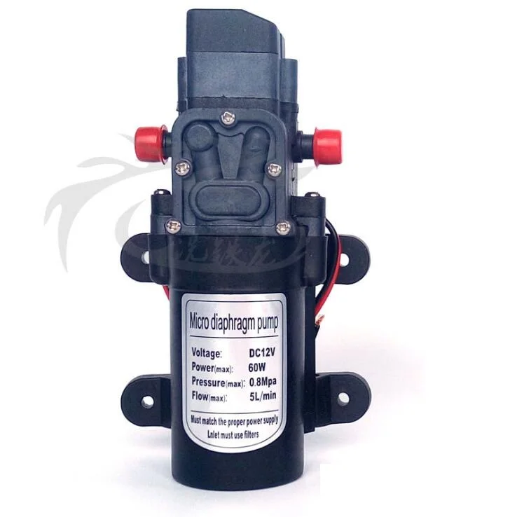 Насос для воды с микро диафрагмой высокого давления автоматический