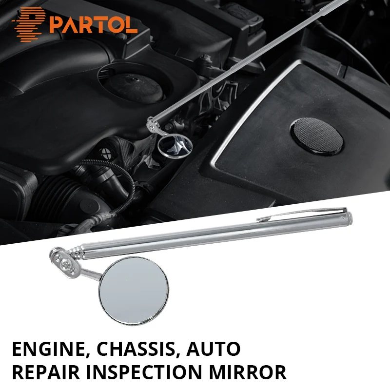 Автомобильное Зеркало для технического обслуживания Partol раздвижной поворотный
