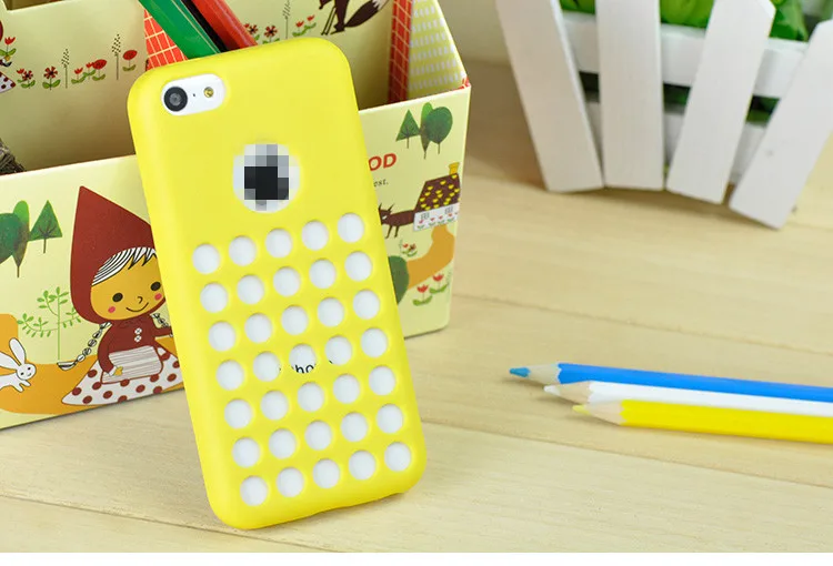 Лидер продаж оригинальный мягкий чехол для Apple iphone 5c свежий силиконовый сумка