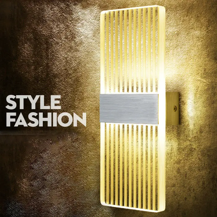 Прозрачная Светодиодная лампа PMMA из плексигласа прикроватная для спальни