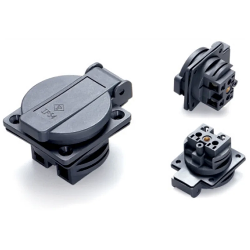 10 шт./лот немецкая Водонепроницаемая промышленная розетка переменного тока