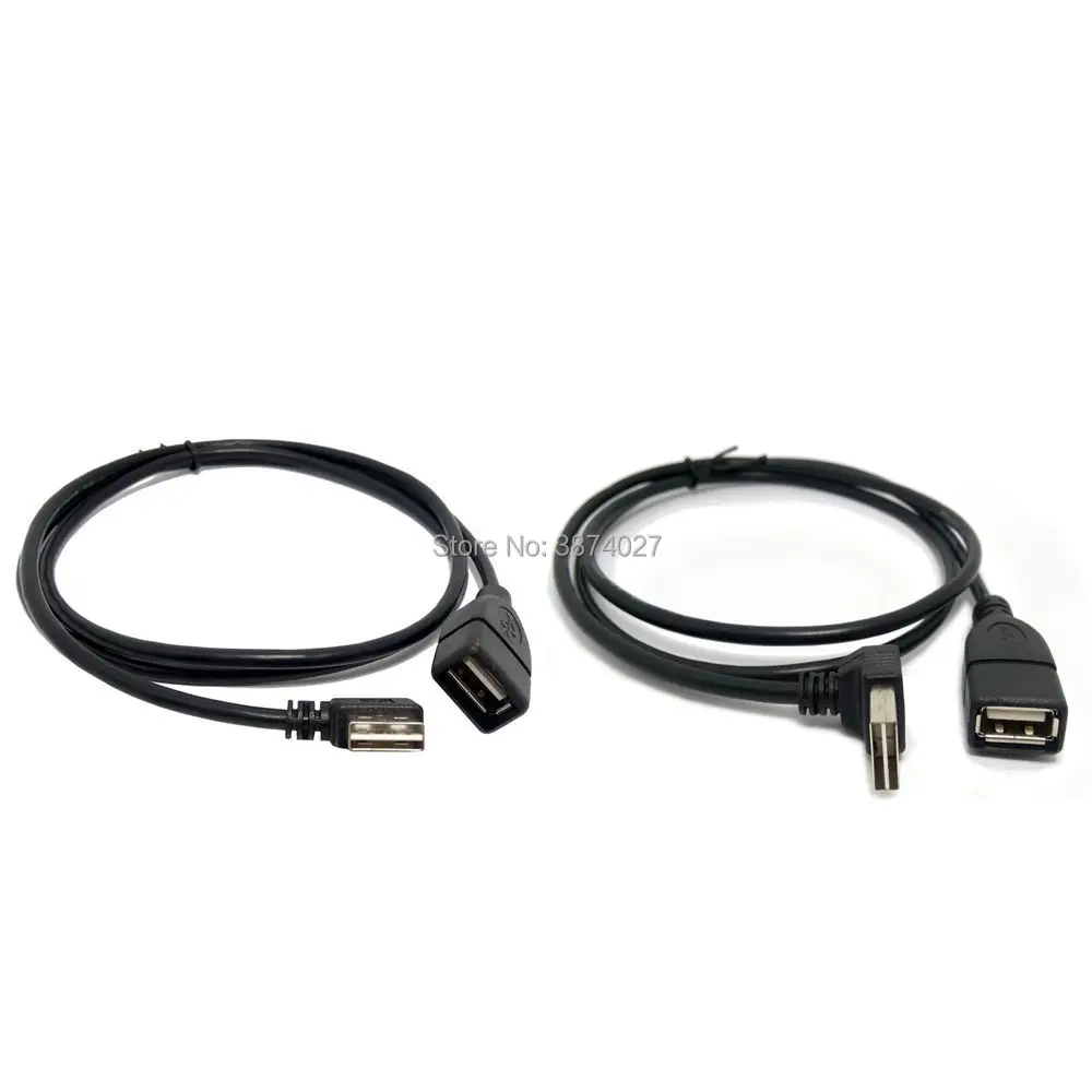 Двусторонний дизайн USB 2 0 90 градусов вверх и вниз влево вправо Угловой Мужской