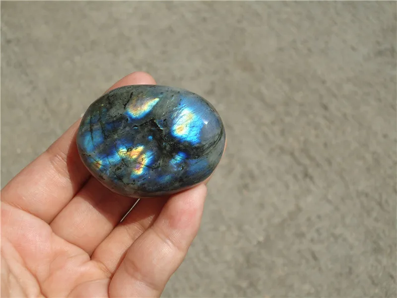 

65g Natural Labradorite Crystal Rough Polished From Madagascar PT1148