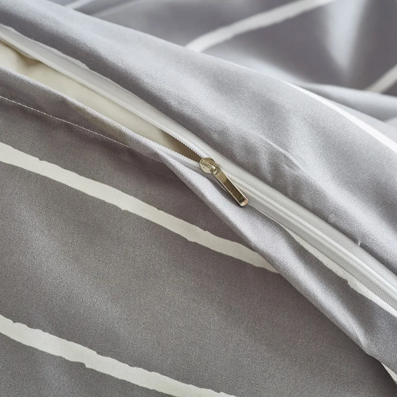 Forcheer постельных принадлежностей плед печати Современный Пододеяльник наволочка