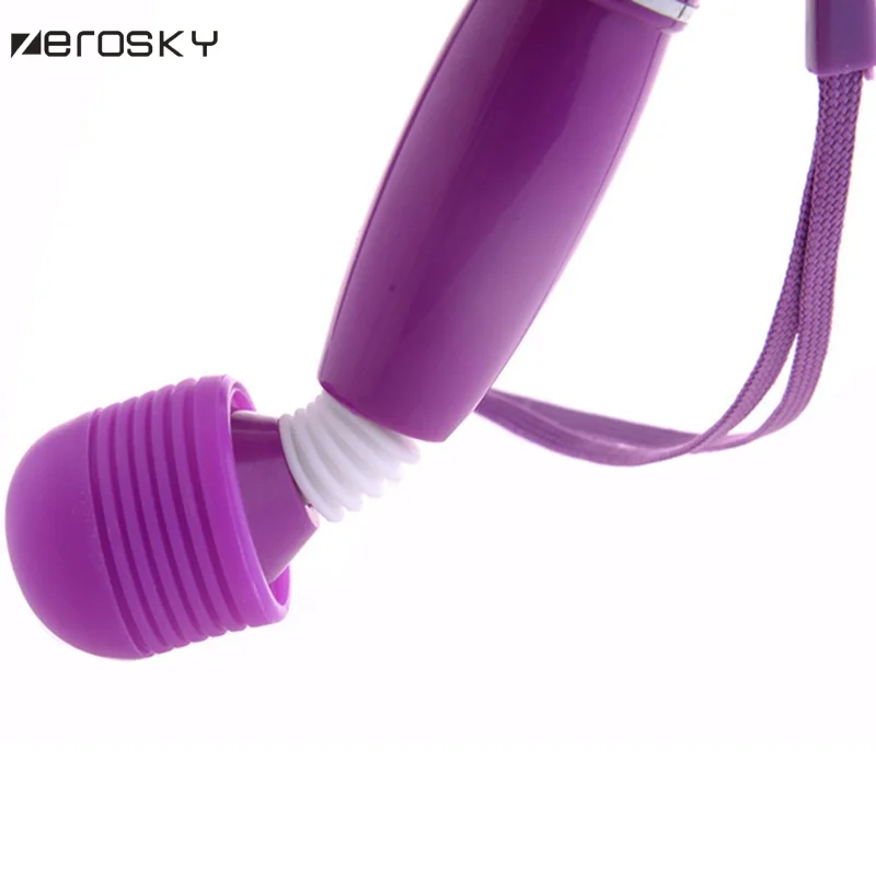Портативный Женский мини AV волшебная палочка оргазм клиторальный стимулятор