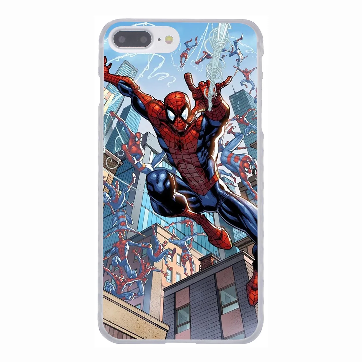 Lavaza комиксы Marvel Человек-паук жесткий чехол для телефона чехол для iPhone XR X 11 Pro XS Max 8 7 6 6S 5 5S SE 4S 4 10 - Цвет: 7