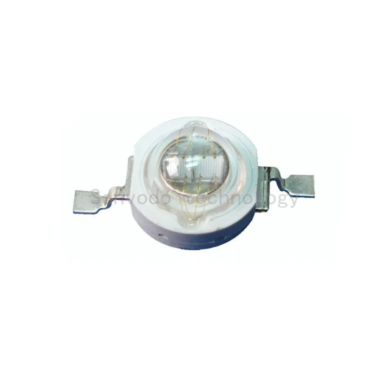 

100X high quality 5W UV led double chip 390-395nm high power led light beads with epileds chip free shipping