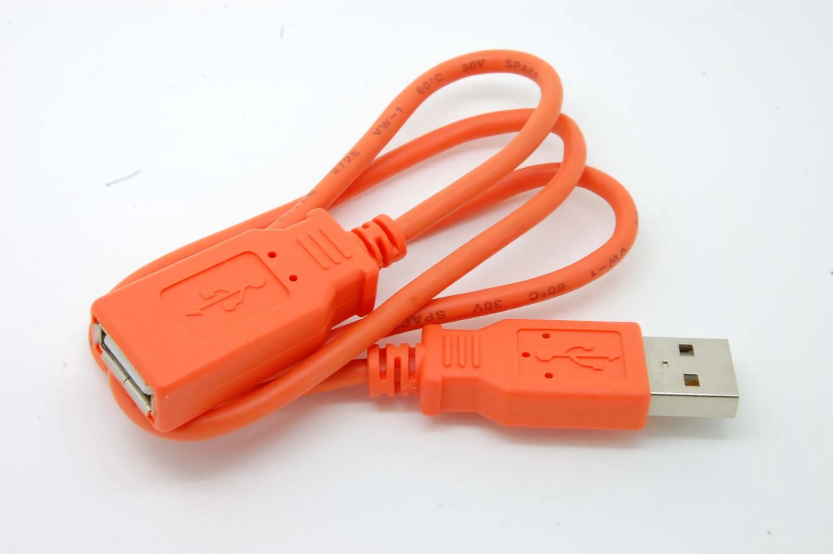 Новый 2.5ft USB 2 0 A папа к женскому Удлинительный кабель новый оранжевый 5 футов 5z5z |