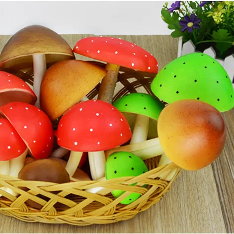 Искусственный гриб для украшения магазина высокая имитация красочные грибы