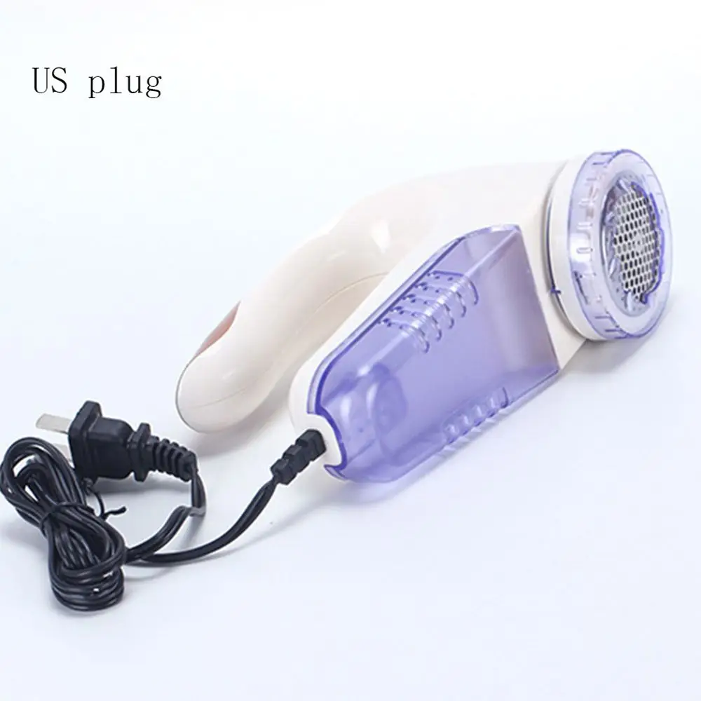 US plug ЕС/США вилка электрическая одежда удаления ворса таблетки Fuzz бритвы шторы одежда ворса гранулы машина пилюль удаления для свитера - Цвет: US plug